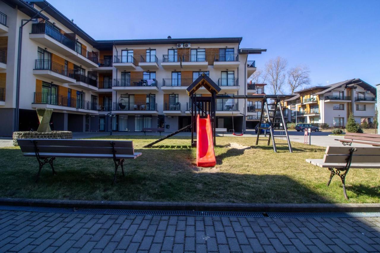 Apartamentai Maluno Vilos Połąga Zewnętrze zdjęcie