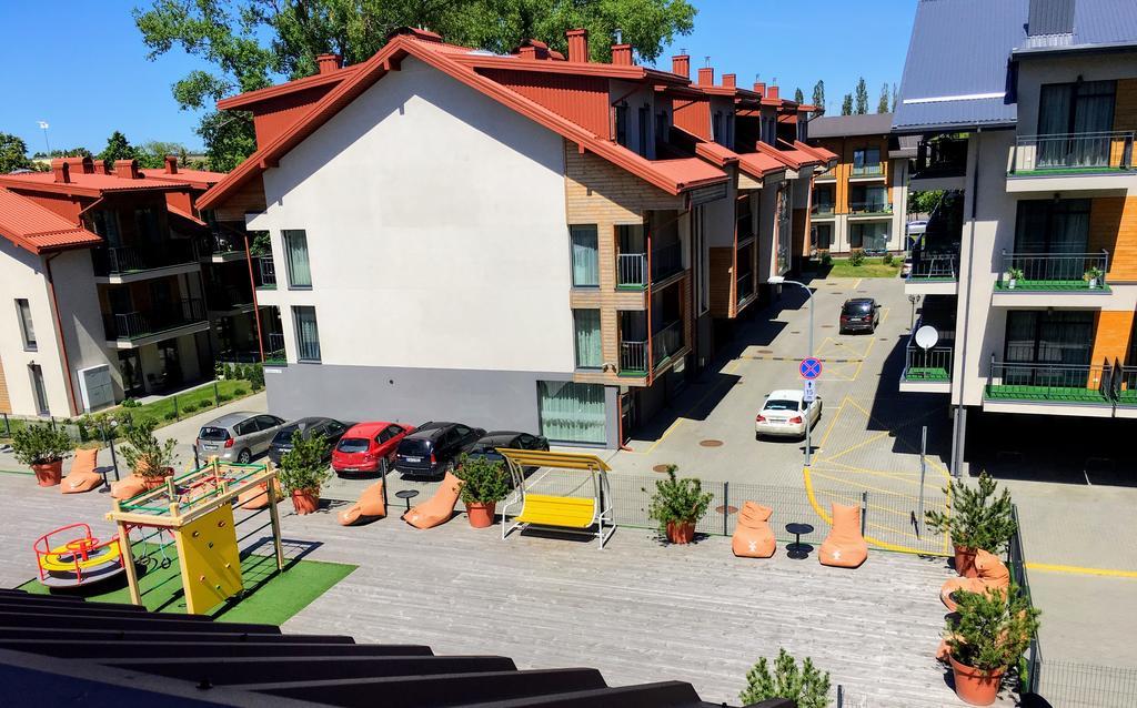 Apartamentai Maluno Vilos Połąga Zewnętrze zdjęcie