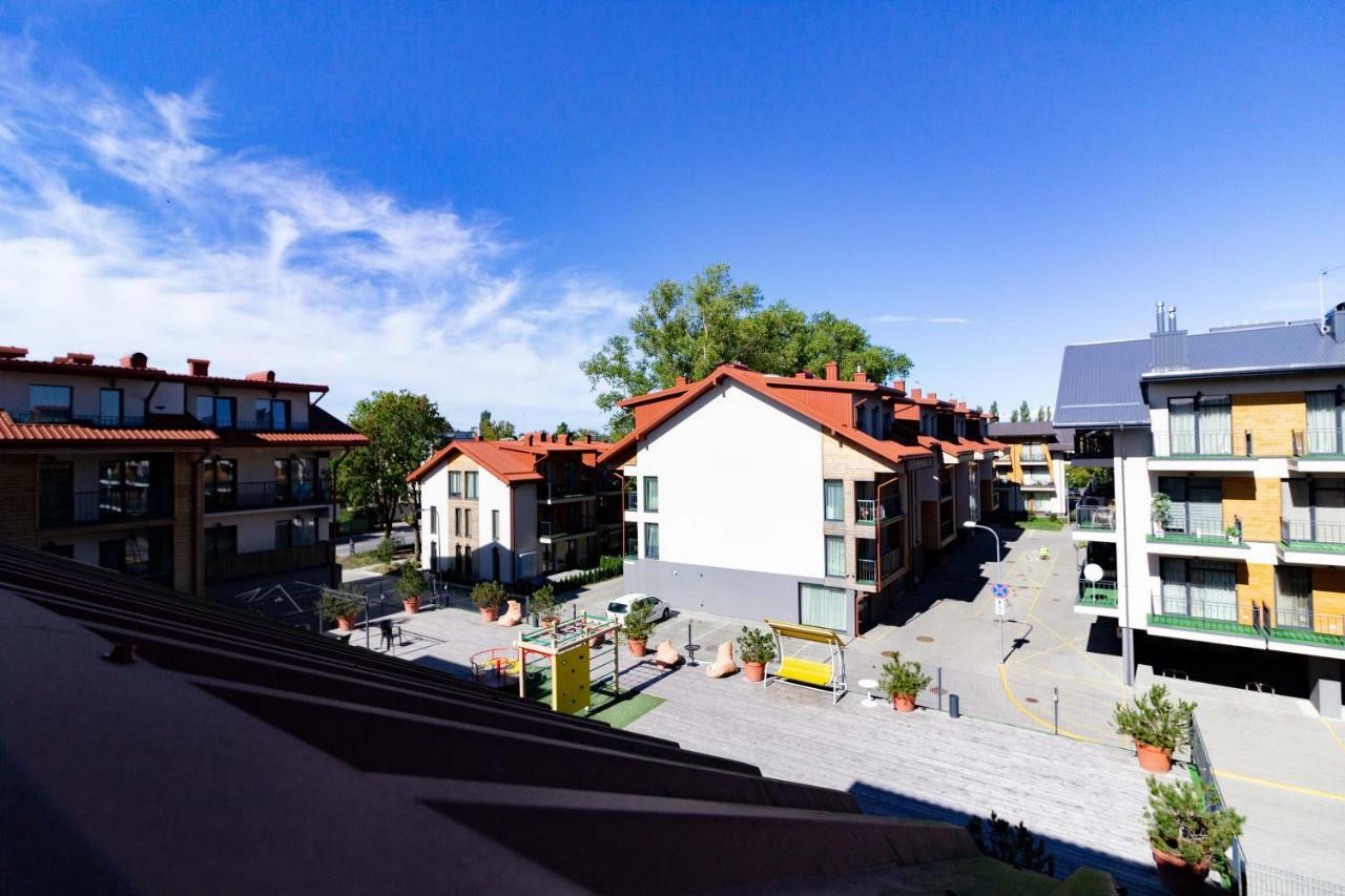 Apartamentai Maluno Vilos Połąga Zewnętrze zdjęcie